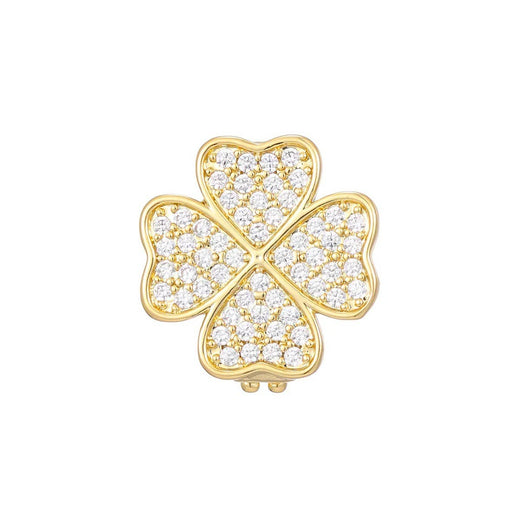 Slider Gold Clover Charm