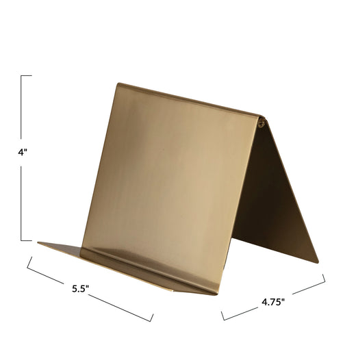 Metal Folding Phone Stand, Gold Finish