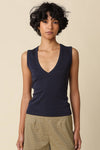 Kenny V-Neck Fitted Tank