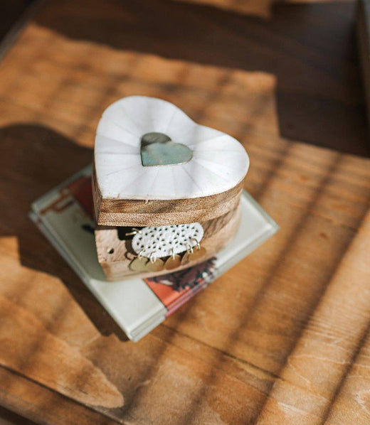 Hinged Heart Box