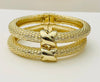Woven Hinged Bracelet