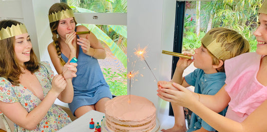 Fancy Pea Shooters w/Colored Paper Balls