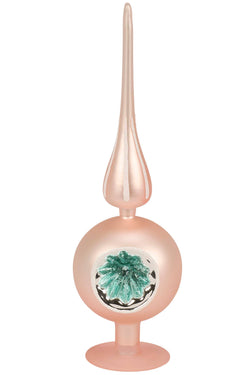 Pink Glass Tree Topper
