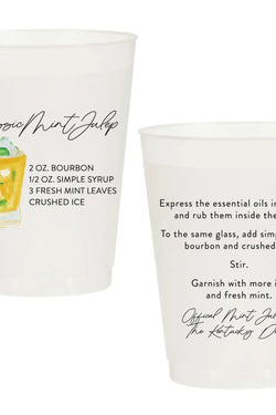 Derby Party Frosted Cups, 6 pack