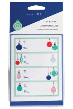 Volcano Fragranced Gift Tags