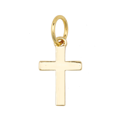 Gold Cross Charm