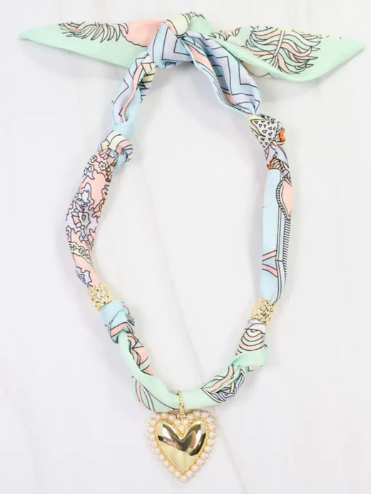 Sullivan Scarf Charm Necklace