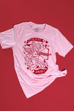 Cupid Loves Mahjong Tee