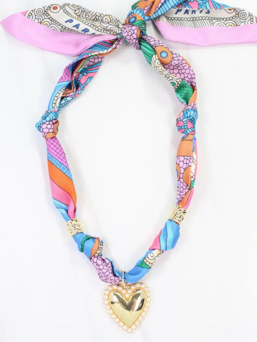 Sullivan Scarf Charm Necklace