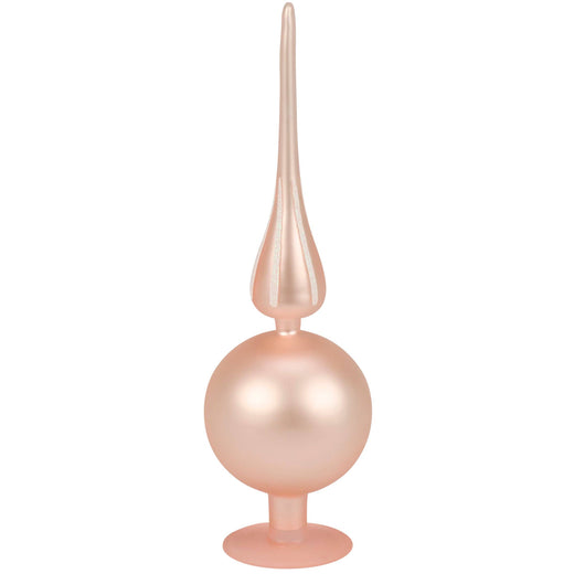 Pink Glass Tree Topper