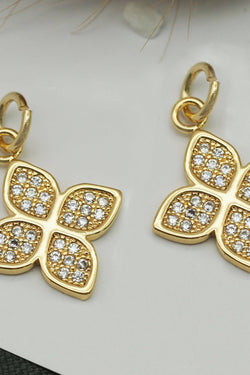 18K Flower Charms