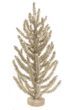 Gleaming Celebration Tinsel Tree, 18"