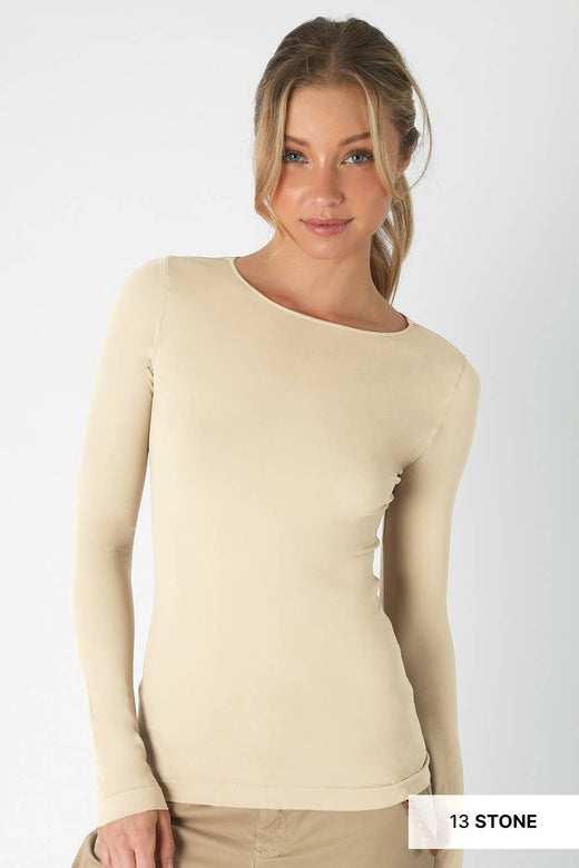 Nikibiki Long Sleeve Crew Neck Top