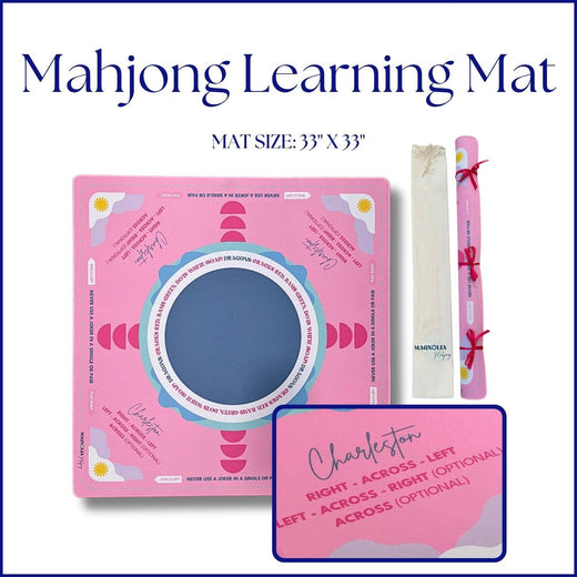 Magnolia Mahjong Neoprene Charleston Learning Mat