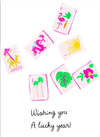 Lucky Year Birthday Card
