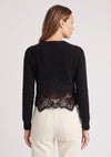 Lace Trimmed Cardigan