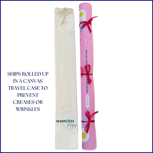Magnolia Mahjong Neoprene Charleston Learning Mat