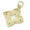 18K Flower Charms