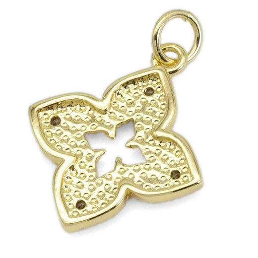 18K Flower Charms