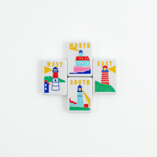 The New England Series Mahjong Tiles