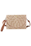 Straw Clutch/Crossbody Bag
