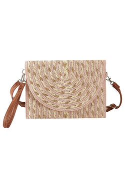 Straw Clutch/Crossbody Bag