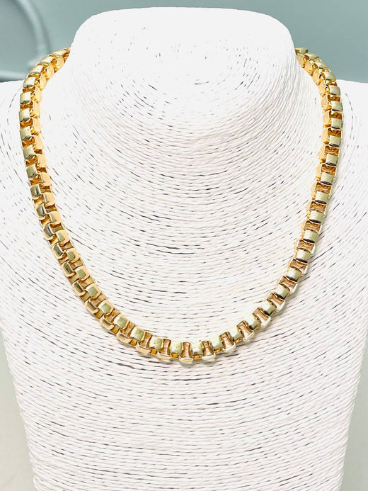 Gold Bold Box Chain