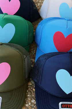 Happy Heart Trucker Hat