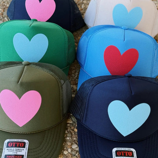 Happy Heart Trucker Hat