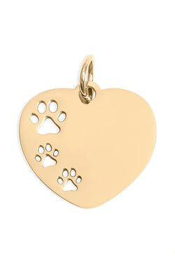 Paw Print Heart
