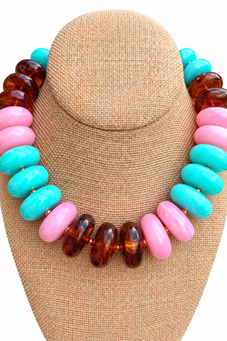 Turquoise Toffee Necklace
