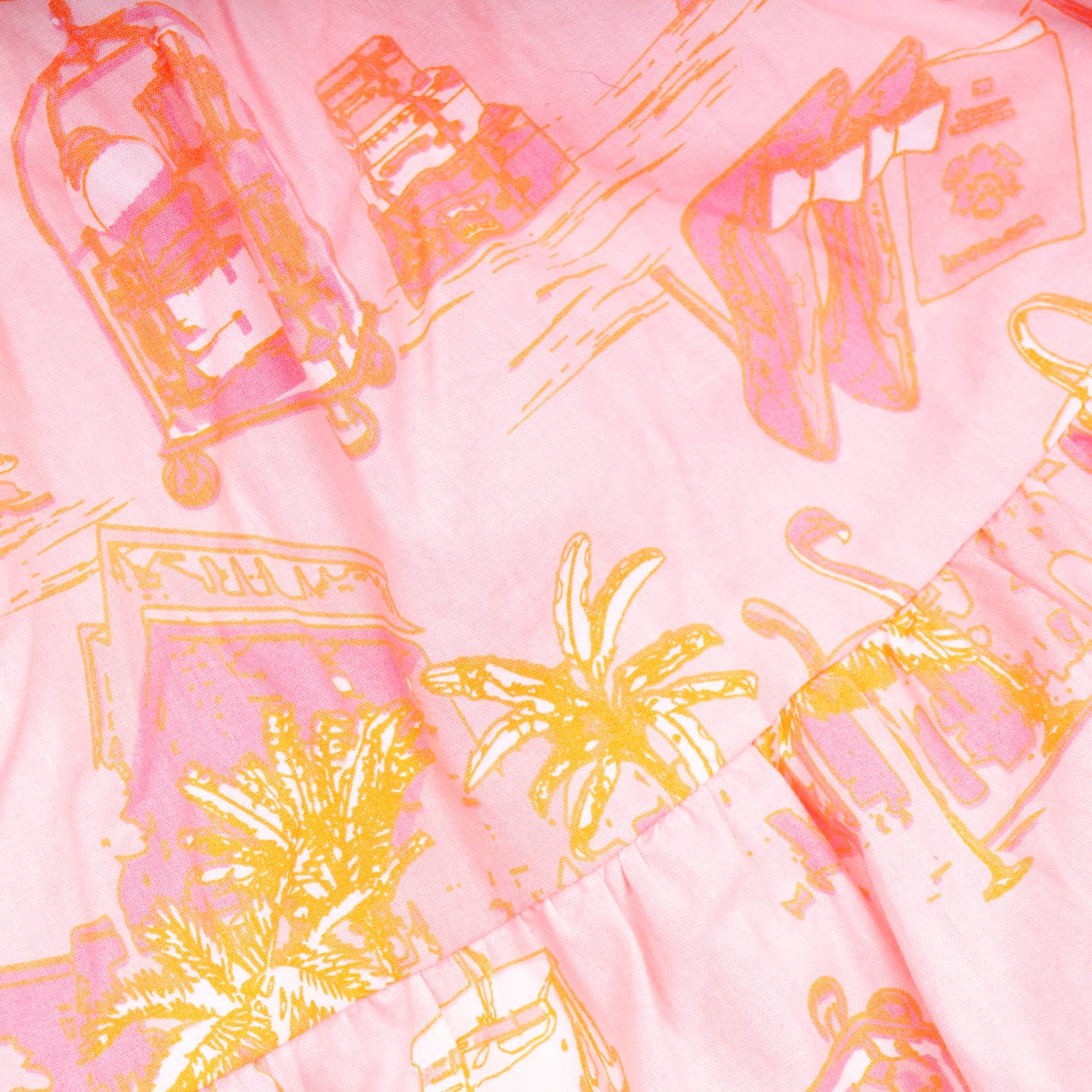 Sunset Toile Maxi Dress