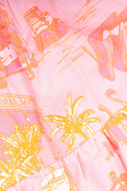 Sunset Toile Maxi Dress