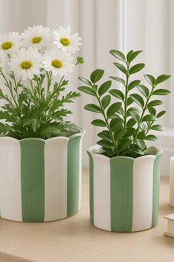 Striped Planters