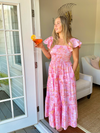Sunset Toile Maxi Dress