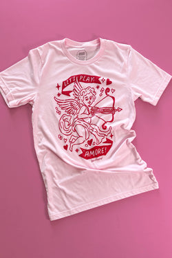 Cupid Loves Mahjong Tee