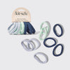 Fabric Seamless Hair Elastics 8pc Set