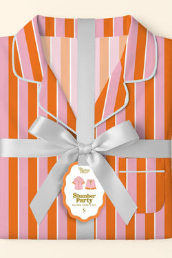Slumber Party Pajama Shorts Set