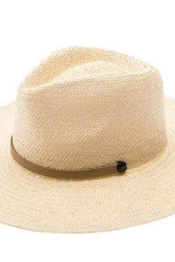 Handwoven Toyo Straw Panama Hat