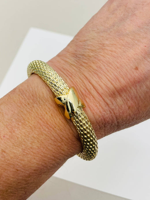 Woven Hinged Bracelet