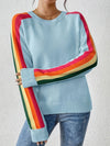 Rainbow Knit Sweater