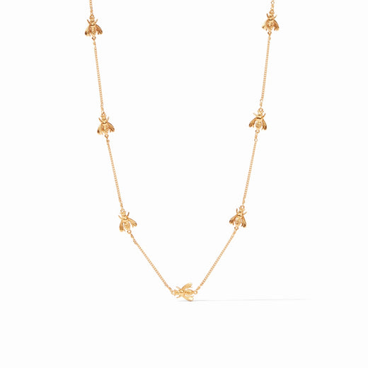 Julie Vos, Bee Delicate Station Necklace