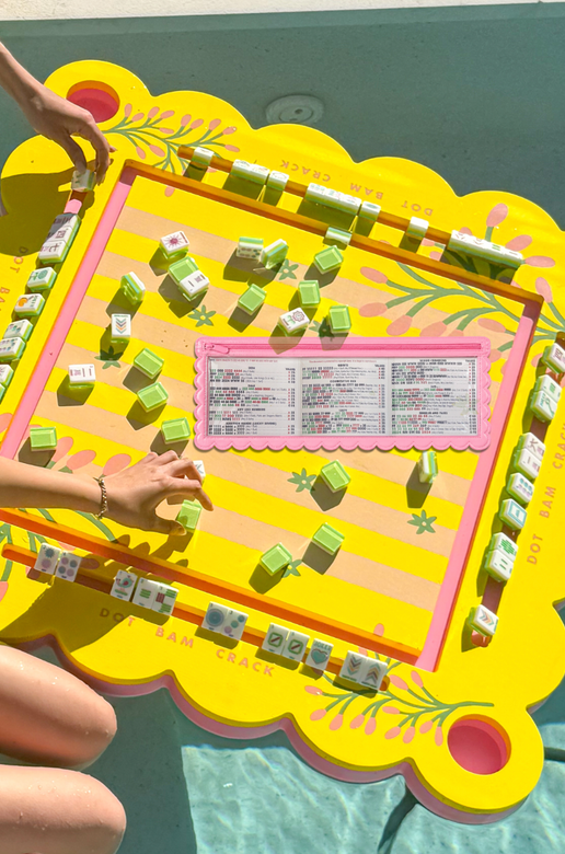 Splash-Proof Mahjong Card Holder
