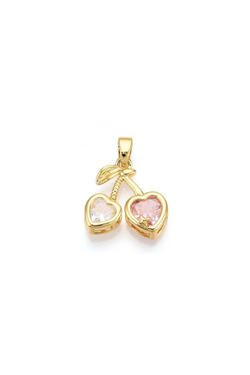 Heart Cherry in Gold