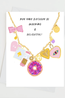 Charming & Delightful Birthday Card