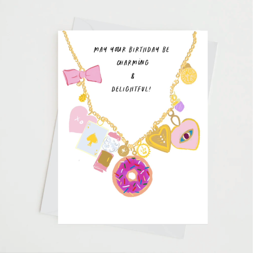 Charming & Delightful Birthday Card