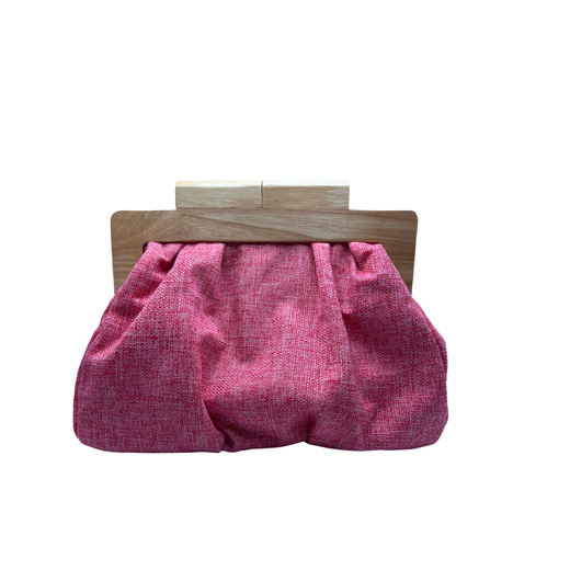 East Bay Clutch- Pink