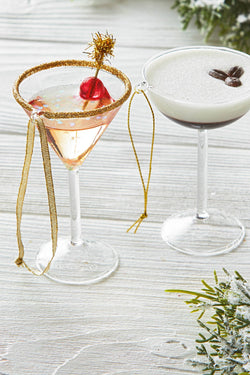 Christmas Espresso Martini Ornament