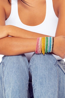 Dream in Color Enamel Bracelet
