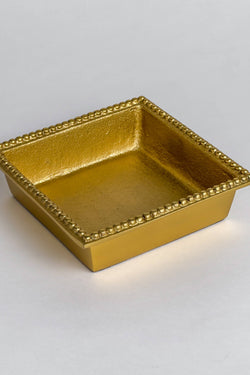 Gilded Cocktail Napkin Tray